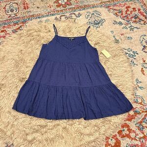 Sweet wanderer blue mini dress XL